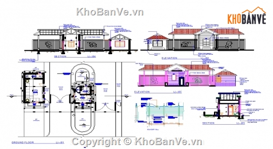 Mẫu nhà,nhà ở,cad nhà,bản vẽ nhà,thiết kế nhà