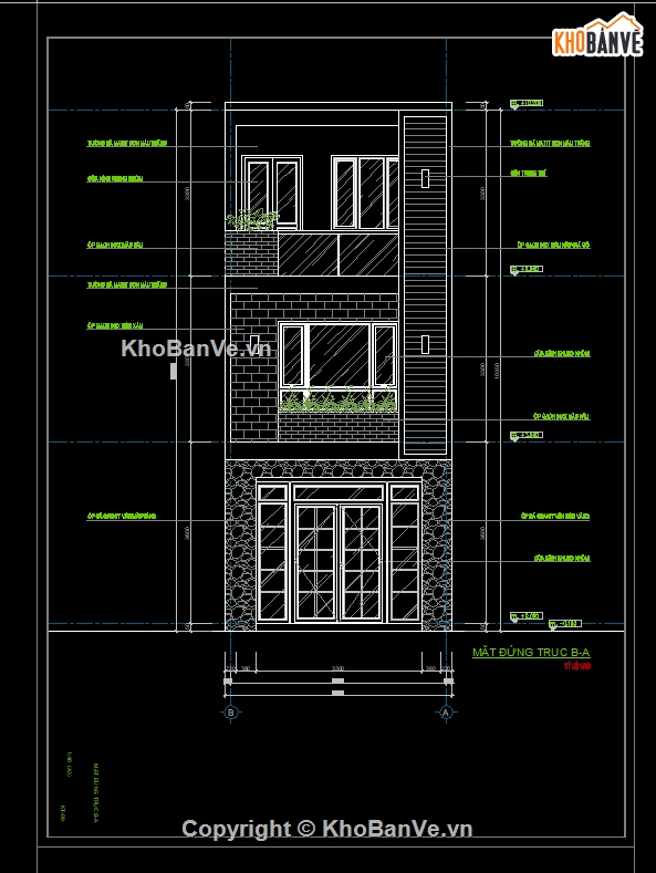 thiết kế nhà phố,nhà phố 2 tầng,nhà phố 4x10m