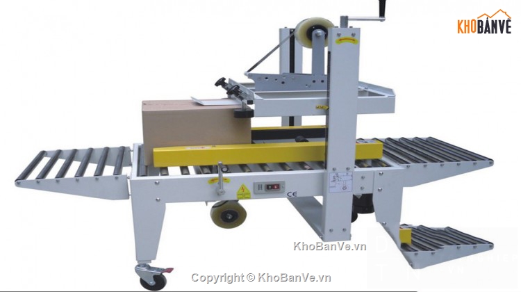 Thiết kế 3d,máy dán thùng carton tự động,3D máy dán thùng carton tự động