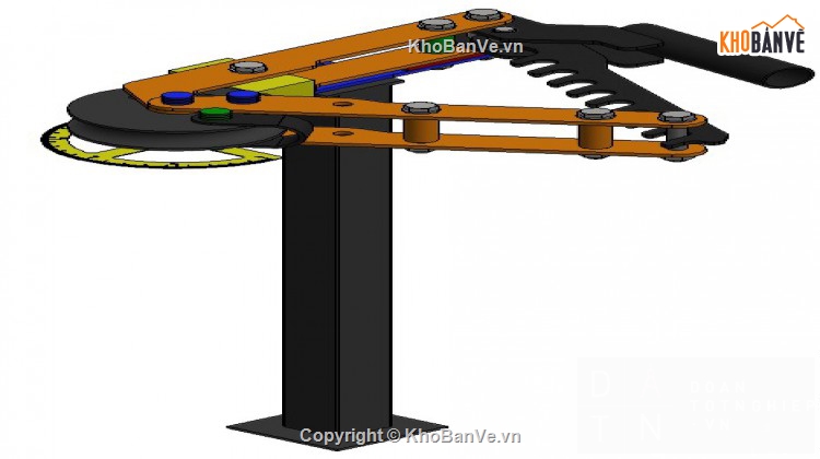 Thiết kế,máy uốn ống bằng tay,3D máy uốn ống bằng tay