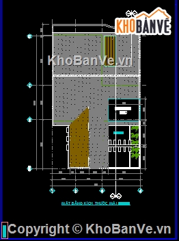 Biệt thự 3 tầng file cad,autocad biệt thự 3 tầng,bản vẽ biệt thự 3 tầng,biệt thự 3 tầng 9x13.5m,file cad biệt thự 3 tầng