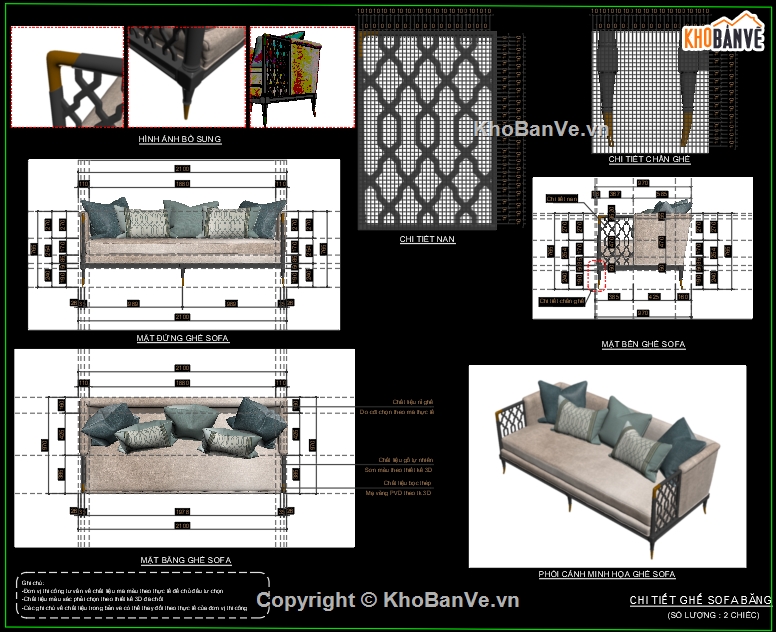 Bản vẽ cad chi tiết ghế sofa,Autocad bản vẽ chi tiết ghế,Bản vẽ ghế Indochine,Chi tiết ghế sofa