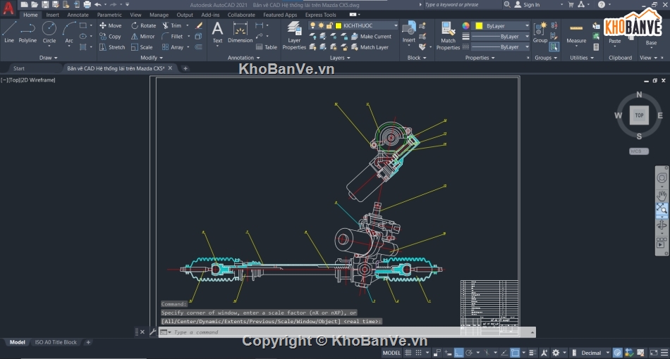 Bản vẽ hệ thống lái,mazda cx5,bản vẽ hệ thống lái mazda