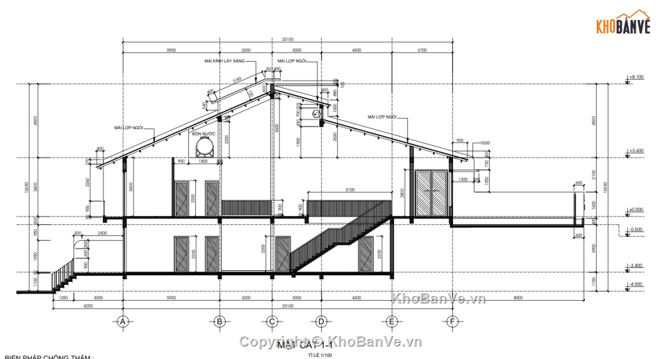 nhà phố 1 tầng,file cad nhà phố 1 tầng,bản vẽ nhà phố 1 tầng