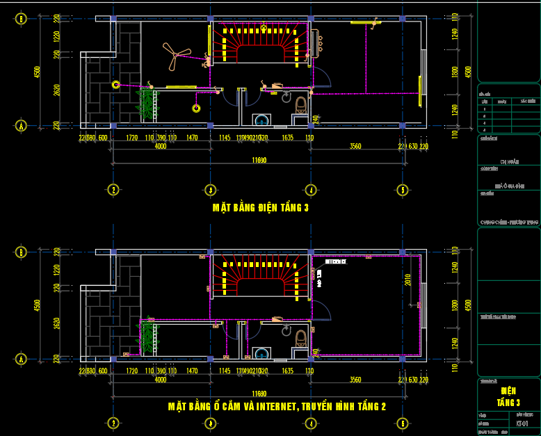 nhà phố 3 tầng,nhà 3 tầng,cad nhà phố 4 tầng,kết cấu nhà phố,3 tầng,4.5x18m