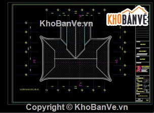 Bản vẽ Đình,đình,cad đình làng