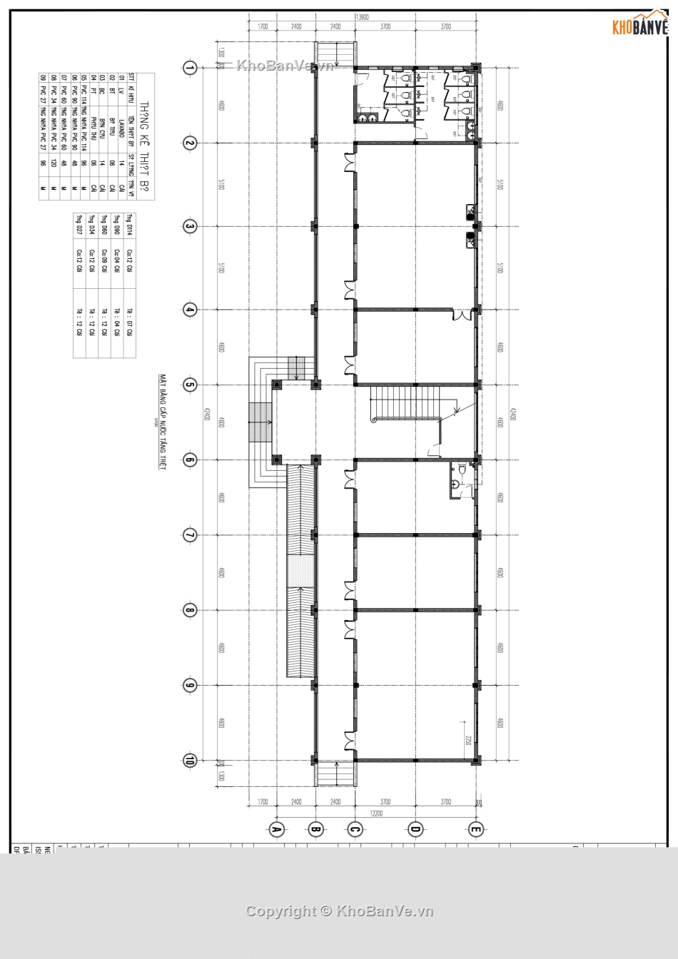 trường học,Bản vẽ thiết kế trường học,trường học 3 tầng