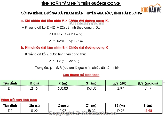 Bản vẽ chi tiết bạt tầm nhìn đường bộ,Bản vẽ đường bộ,đường