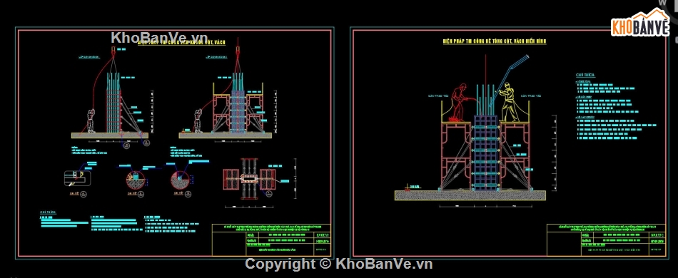 Bản vẽ biện pháp thi công chung cư,Biện pháp thi công nhà chung cư,Biện pháp thi công nhà cao tầng,Biện pháp thi công