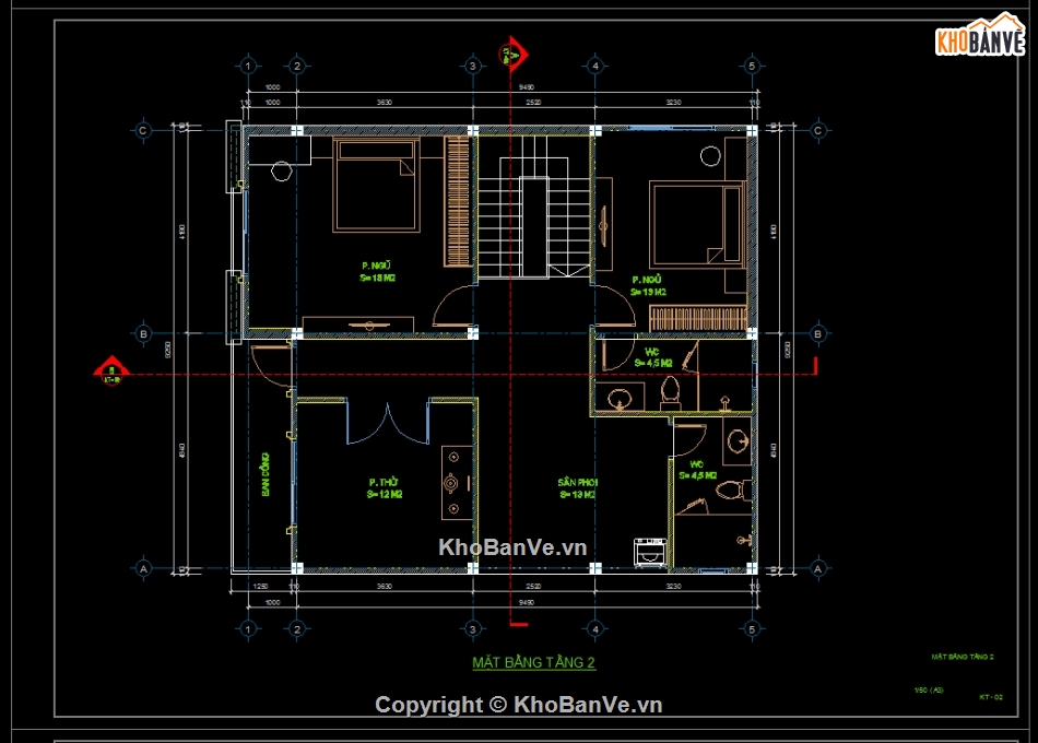 kiến trúc biệt thự 2 tầng,kết cấu biệt thự,điện nước biệt thự