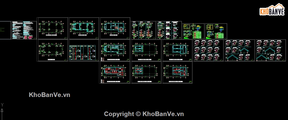 kiến trúc biệt thự,bản vẽ biệt thự 2 tầng,kết cấu biệt thự