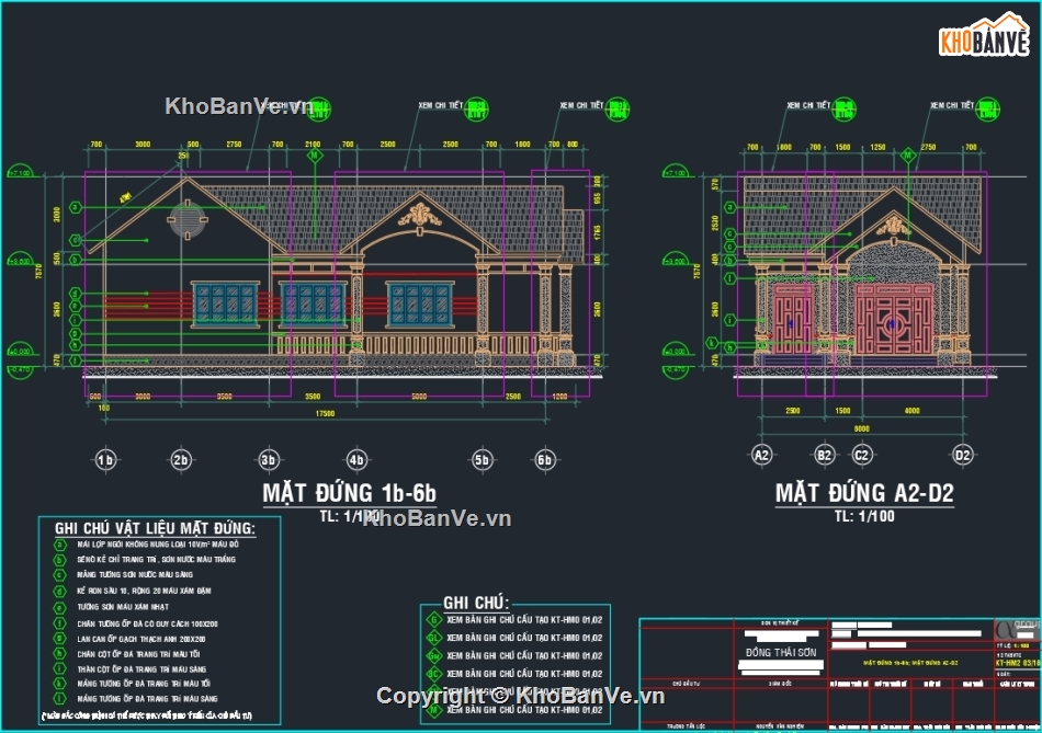 Bản vẽ biệt thự đẹp,Bản vẽ biệt thự mái thái,Bản vẽ nhà vườn đẹp,biệt thự 1 tầng