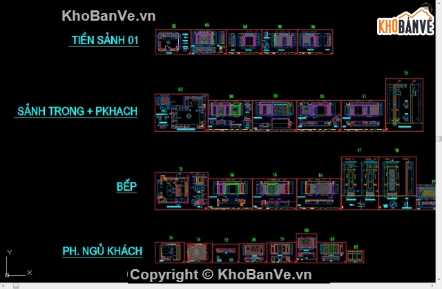 Nội thất,bản vẽ bổ chi tiết nội thất tân cổ điển,nội thất chung cư