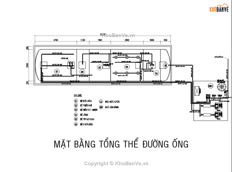 bồn composite xử lý nước thải,bồn FRP xử lý nước thải,trạm xử lý nước thải,Bể xử lý nước thải,bồn composite xử lý nước thải 40m3/ngày đêm,nước thải sinh hoạt