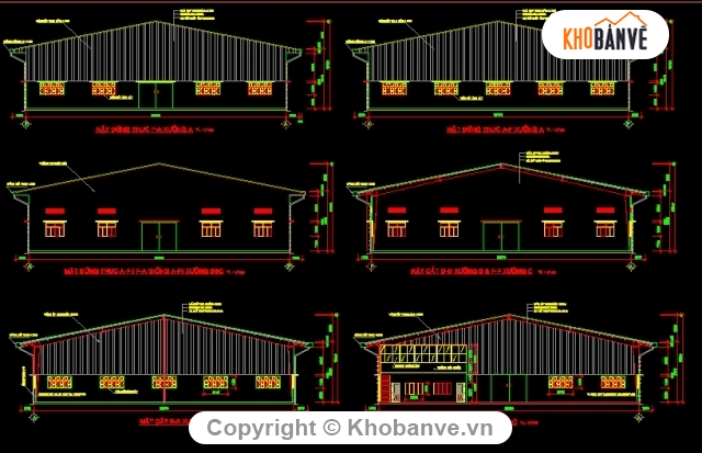 Bản vẽ mặt bằng,Bản vẽ chi tiết,nhà xưởng