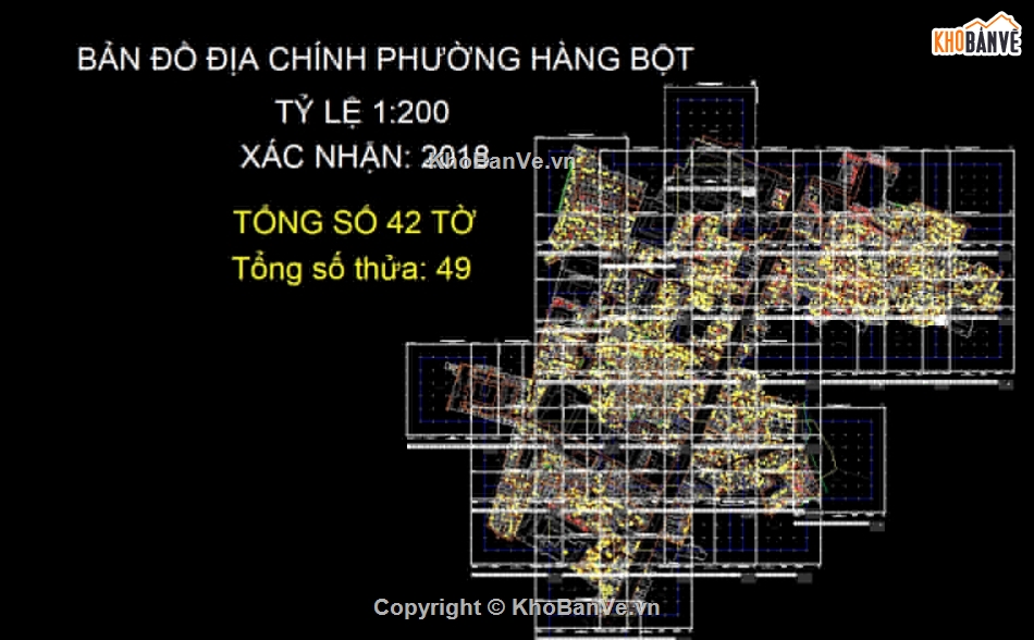 Bản đồ địa chính phường Hàng Bột VN2000,Bản đồ Quy hoạch phường Hàng Bột,File Cad bản đồ địa chính,phường Hàng Bột