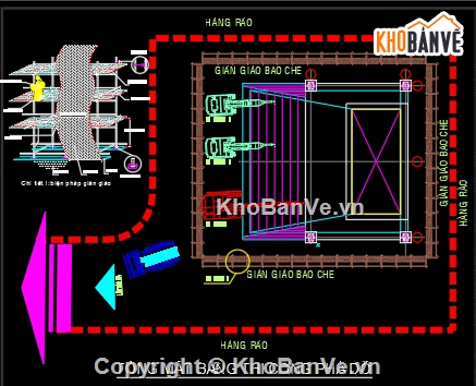 Bản vẽ cad biện pháp đục bê tông phá bỏ nhà cao tầ,biện pháp phá dỡ nhà cao tầng,đục bê tông nha,quy trình trình tự thi công phá dỡ