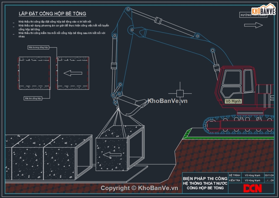 Biện pháp thi công cống thoát nước và hố ga,DCN,Construction methods,Methods,biện pháp thi công kéo cáp ngầm trung thế,Biện pháp thi công khoan qua đường giao thông