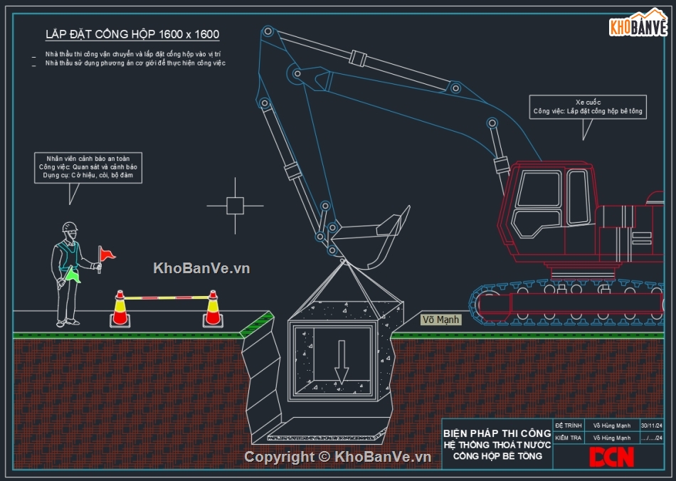 Biện pháp thi công cống thoát nước và hố ga,DCN,Construction methods,Methods,biện pháp thi công kéo cáp ngầm trung thế,Biện pháp thi công khoan qua đường giao thông