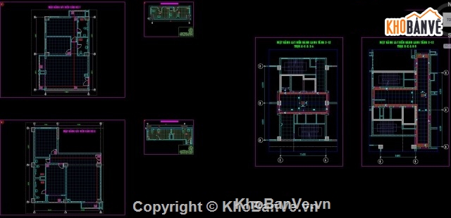 biện pháp ốp lát chung cư,bản vẽ biện pháp ốp lát,ốp lát căn hộ chung cư