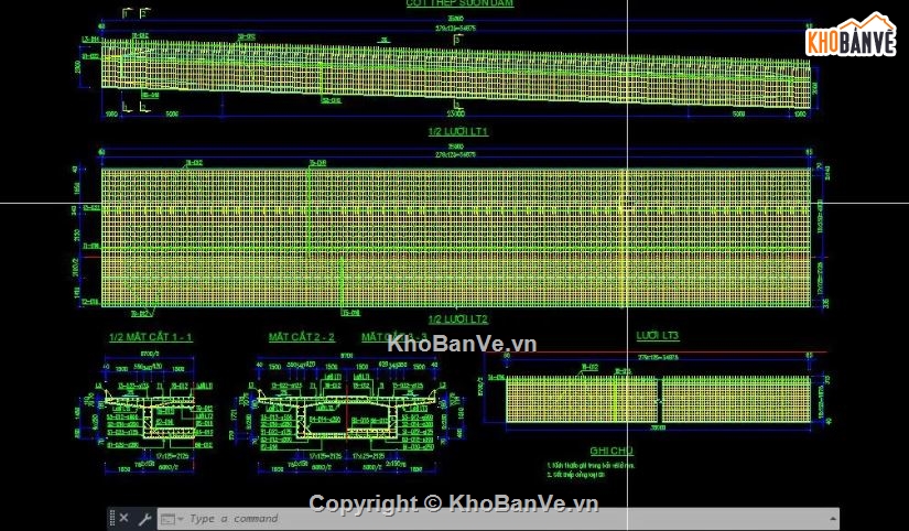 bản vẽ dầm,dầm giản đơn,dầm hộp giản đơn