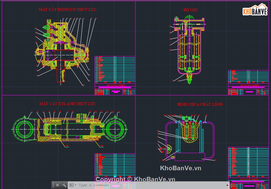 Bản vẽ cad,hệ thống truyền động thủy lưc,máy xúc EO420A