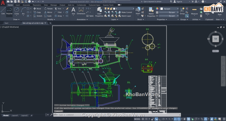 hộp số cơ khí,Bản vẽ cad hộp số cơ khí,Bản vẽ hộp số 5 cấp,autocad hộp số cơ khí