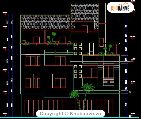 Bản vẽ nhà phố,kiến trúc đẹp,bản vẽ kiến trúc,các mẫu nhà phố đẹp