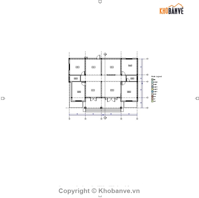 biệt thự vườn 1 tầng,biệt thự revit 13x17.8m,Hồ sơ thiết kế biệt thự revit,thiết kế biệt thự,revit nhà cấp 4