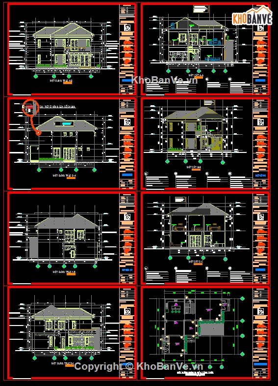 Biệt thự 2 tầng hiện đại,biệt thự 2 tầng mái nhật,file autocad biệt thự 2 tầng,biệt thự 2 tầng file autocad,file cad biệt thự 2 tầng