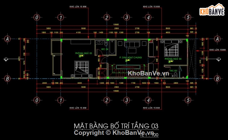 Bản vẽ nhà phố,nhà 4 tầng,Nhà ở 4 tầng,Nhà 4 tầng,Nhà 4 tầng 5x20m,Nhà phố 4 tầng