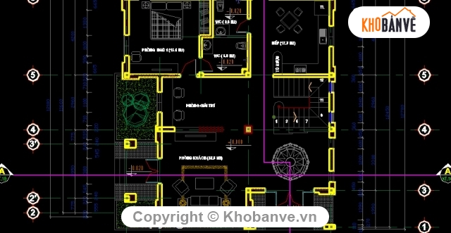 kiến trúc 2 tầng,nhà dân 11.5x12m,phối cảnh nhà 2 tầng,Bản vẽ cad nhà phố 2 tầng