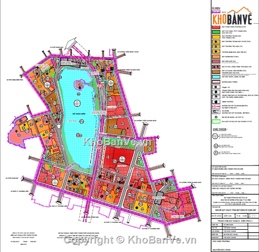 quy hoạch khu đô thị,Cad quy hoạch đô thị Hà Nội,quy hoạch phân khu H1-B,file cad quy hoạch H1-B