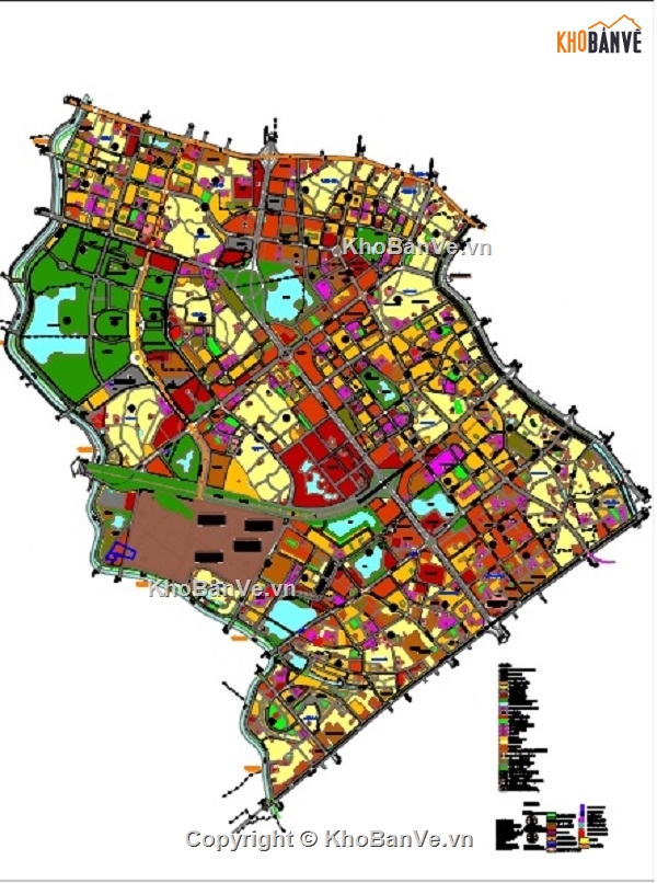 quy hoạch khu đô thị,bản vẽ quy hoạc khu đô thị,quy hoạch phân khu đô thị H2-2,bản vẽ cad quy hoạch phân khu Hà Nội