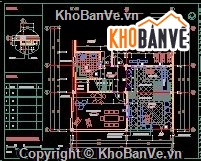 nhà 3 tầng,bản vẽ nhà 3 tầng,nhà phố 3 tầng 9x9m,thiết kế nhà phố 3 tầng,mẫu nhà phố 3 tầng