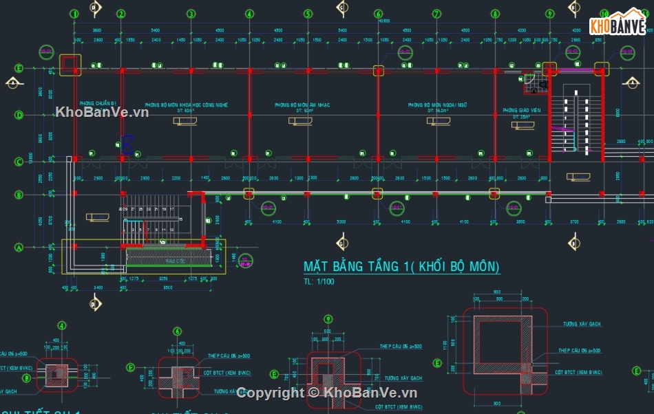 Bản vẽ trường học,trường tiểu học,thiết kế trường tiểu học,cad trường tiểu học,cad khối lớp học 2 tấng,trường tiểu học 2 tầng