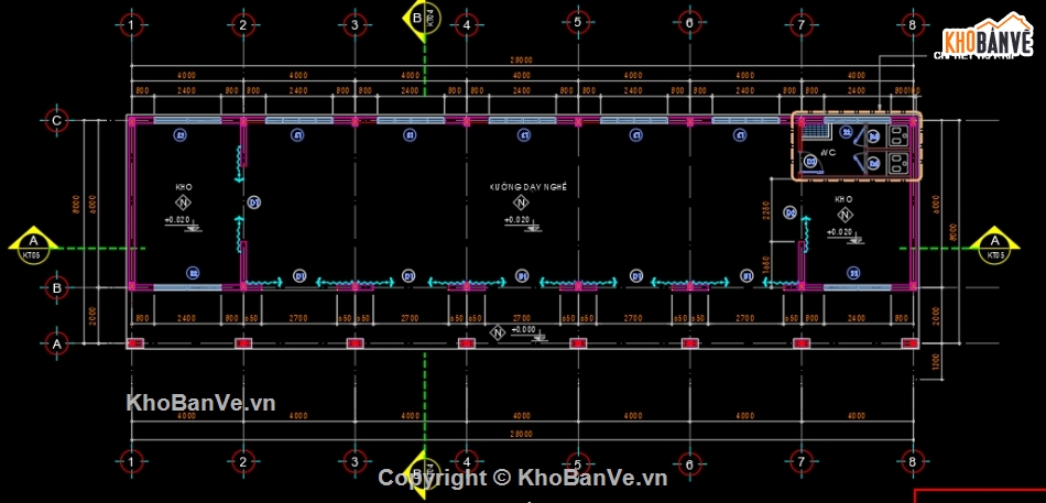 bản vẽ khu nhà ở cho nhân viên,hạng mục phụ trợ,tường rào,san nền,nhà ở xã hội