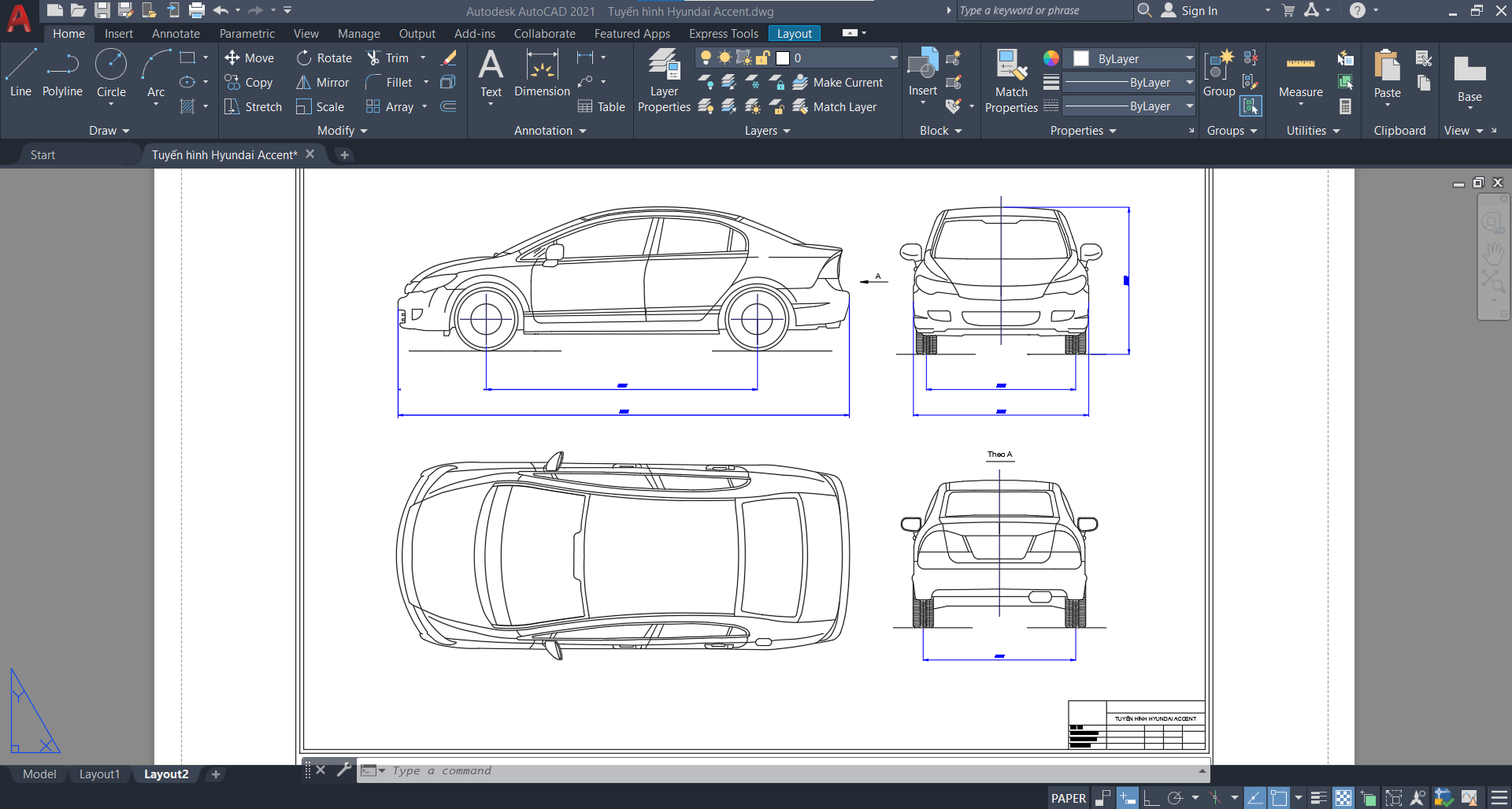 hyundai,hyundai accent,bản vẽ hyundai accent,tuyến hình xe hyundai