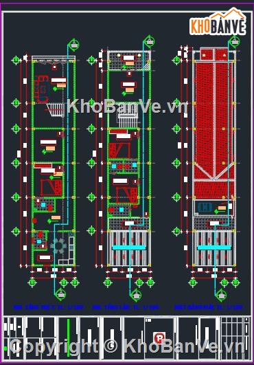 nhà 2 tầng mái thái đẹp,Bản vẽ  nhà 2 tầng,file cad nhà phố 2 tầng,nhà phố 2 tầng sketchup