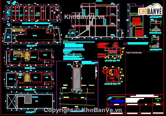 Bản vẽ nhà phố,nhà phố cad,bản vẽ cad nhà phố,bản vẽ xin phép nha phố