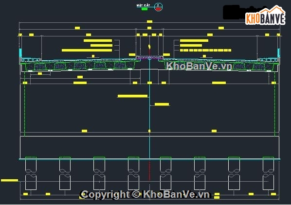 bản vẽ,bản vẽ cầu 4 nhịp