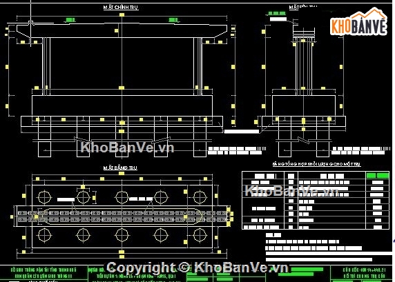 bản vẽ cầu,cầu bản rỗng,cầu bản