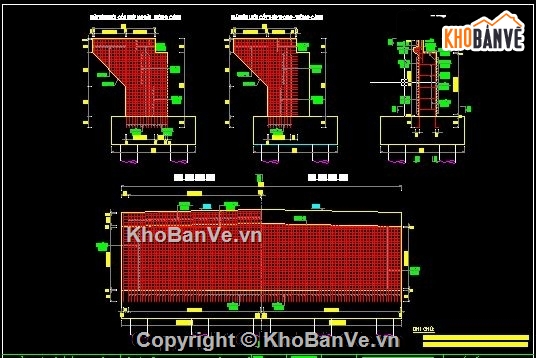 bản vẽ cầu,cầu bản rỗng,cầu bản