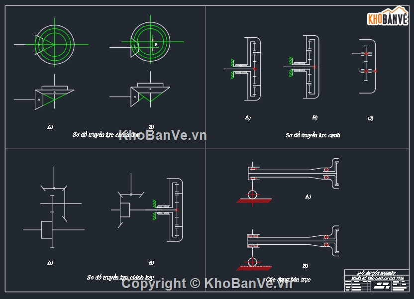 Bản vẽ cầu xe,Xe tải kéo 773E,Bản vẽ cầu xe xe tải kéo 773E,Xe 773 E,Cầu chủ động xe 773 E