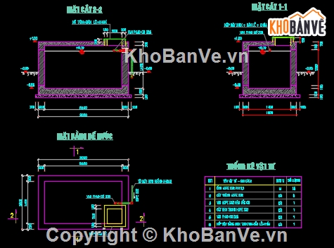 bể nước,bể nước ngầm,bể phốt,bể tự hoại