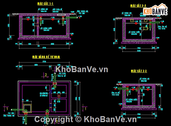 bể nước,bể nước ngầm,bể phốt,bể tự hoại