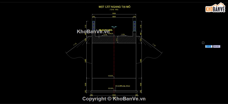 Bản vẽ cầu bản,Cầu,Bản vẽ cầu