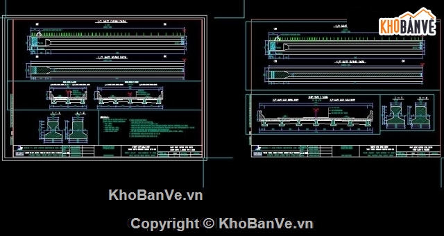 Bản vẽ chi tiết,Bản vẽ dầm I=12.5m,chi tiết dầm I,thiết kế dầm