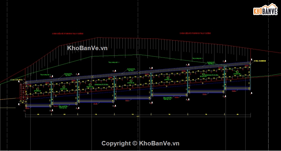 Bản vẽ chi tiết kè taluy dương,Bản vẽ,Kè BTXM taluy dương