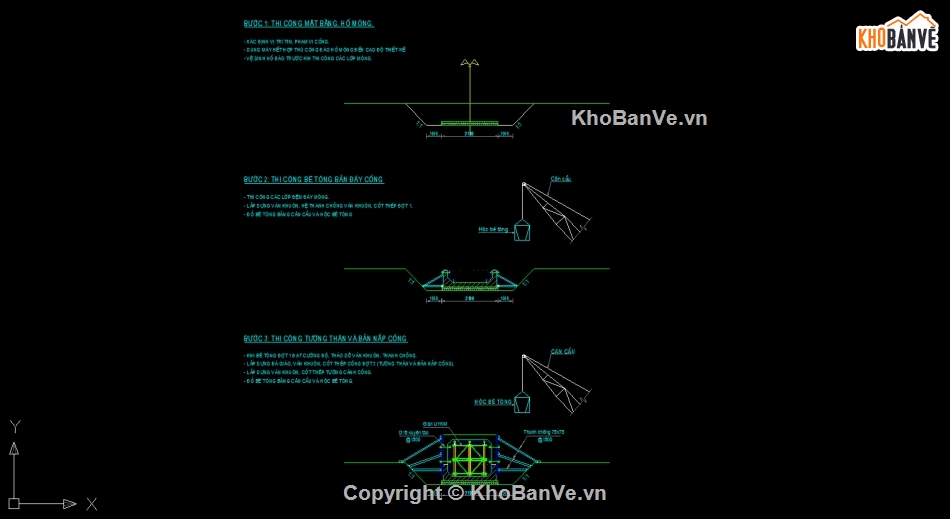 Bản vẽ cống hộp,cống hộp,Bản vẽ cad cống hộp